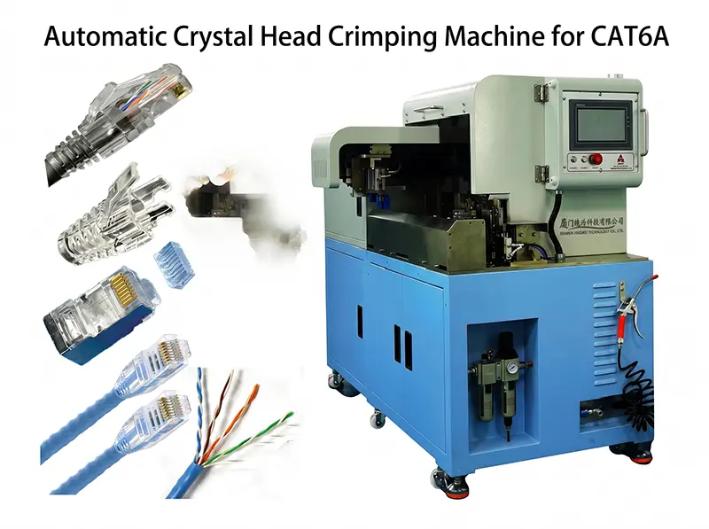 Machine à sertir automatique de têtes RJ45 WPM-CAT6A