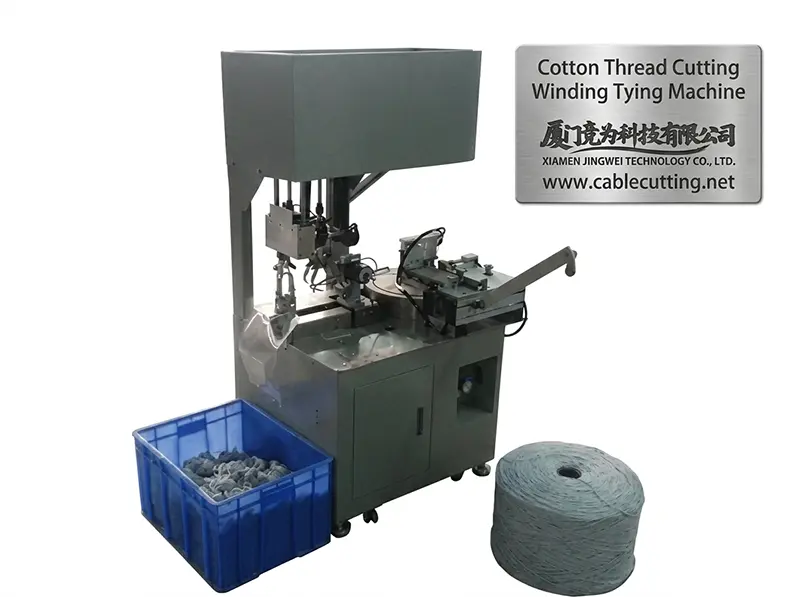 Machine Automatique de Coupe, Bobinage et Liage pour Fils de Coton WPM-81S