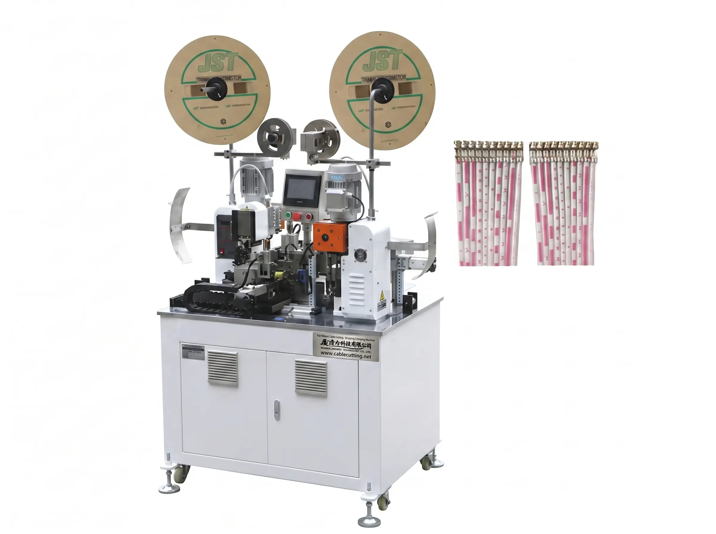 Sertisseuse automatique double extrémité pour câble plat WPM-SP20