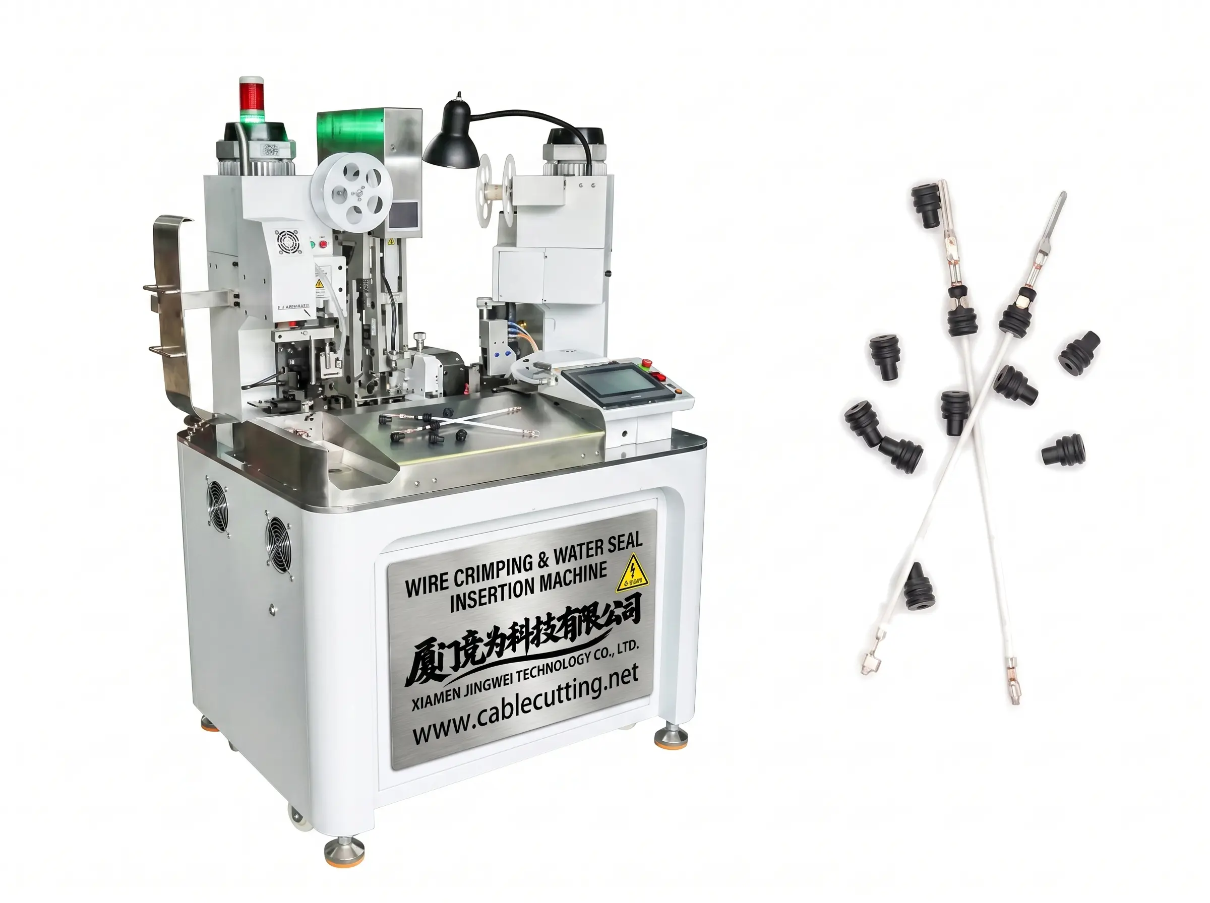 Machine à sertir et insérer les joints d'étanchéité automatique WPM-078H