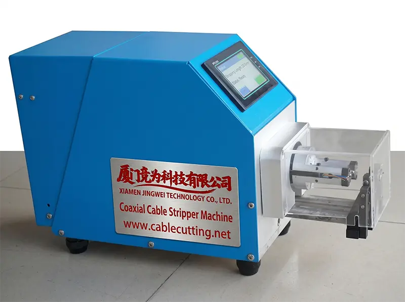 Machine à dénuder les câbles coaxiaux WPM-28 - Solution JINGWEI