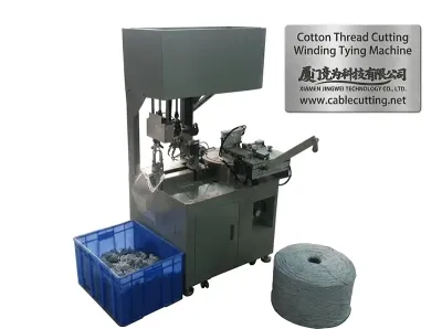 Machine Automatique de Coupe, Bobinage et Liage pour Fils de Coton WPM-81S