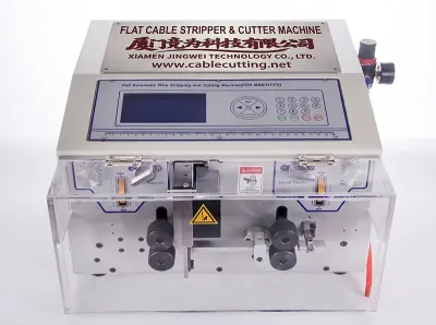 Machine automatique à dénuder et couper câbles plats WPM-09BHT
