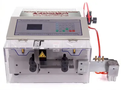 Machine Automatique de Dénudage et Fendage de Câbles Plats WPM-09E+S Thumb