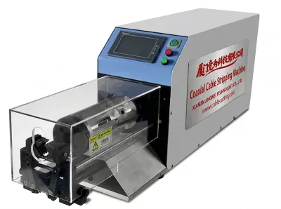 Machine à Dénuder Coaxiale Semi-Automatique WPM-25200