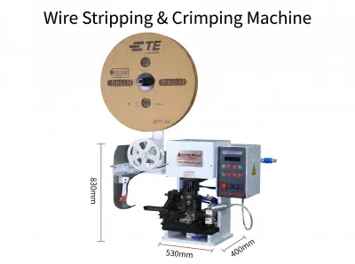 Machine Automatique de Dénudage et Sertissage de Fils WPM-2008A2 Thumb