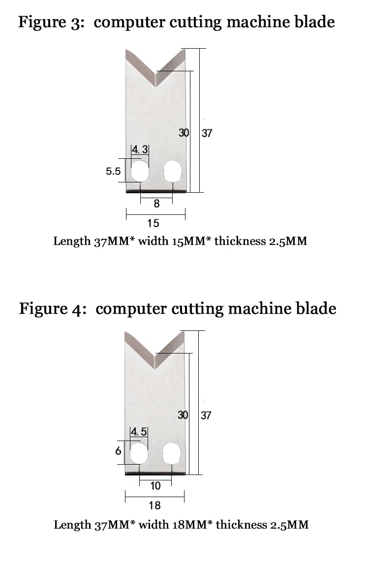 Lame de machine de découpe et de dénudage, Lames de dénudage de fil, Lames de machine à dénuder pneumatiques, Lame de tungstène de machine de découpe