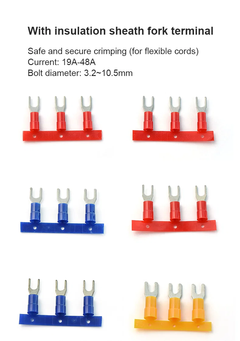Spade Terminal,Svn Spade Terminal,Copper Terminal Bolt Cosse à fourche,Borne à fourche Svn,Boulon de borne en cuivre