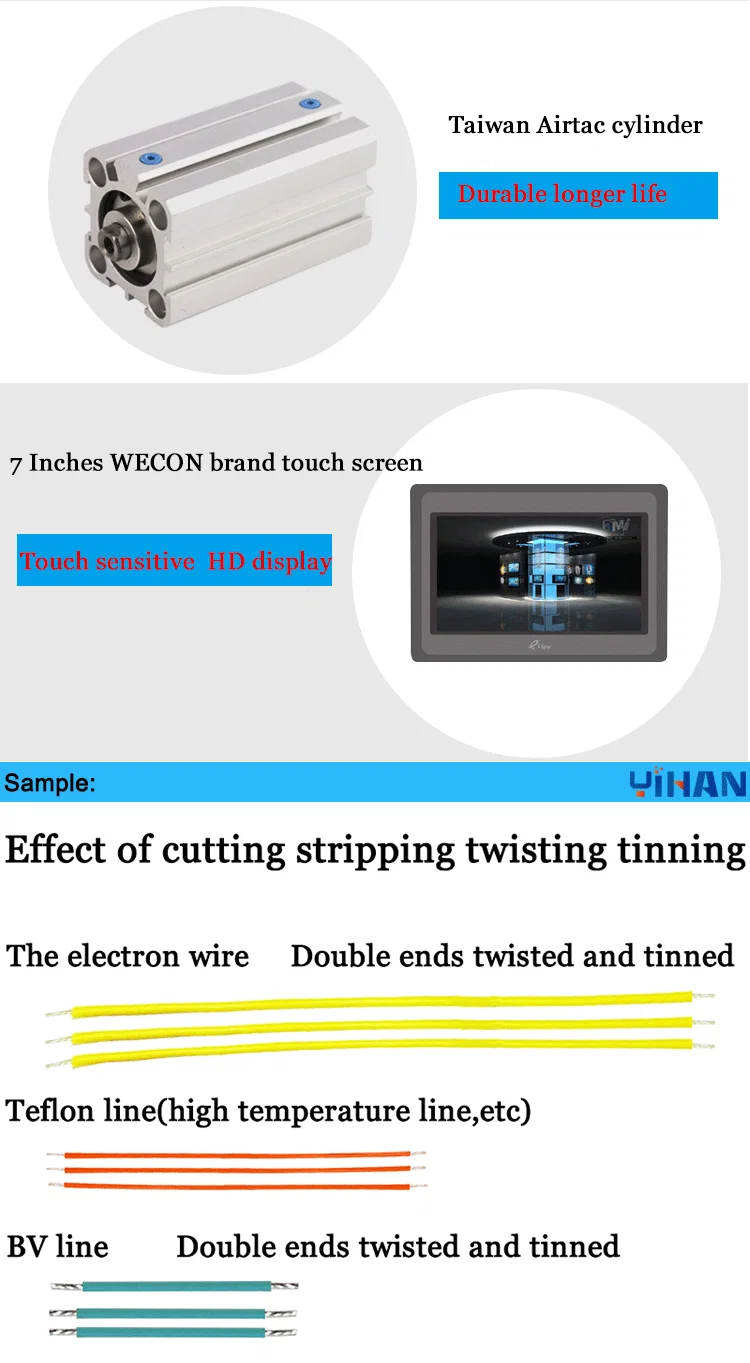 spare part of Wire Cut Strip Twist Dipping Machine, Automatic Cable Stripping Twisting Cutting Tinning Manufacturing Machine, Double Ends Wire Cut Strip Twisting Tinning Machine spare part of Wire Cut Strip Twist Dipping Machine, Automatic Cable Stripping Twisting Cutting Tinning Manufacturing Machine, Double Ends Wire Cut Strip Twisting Tinning Machine