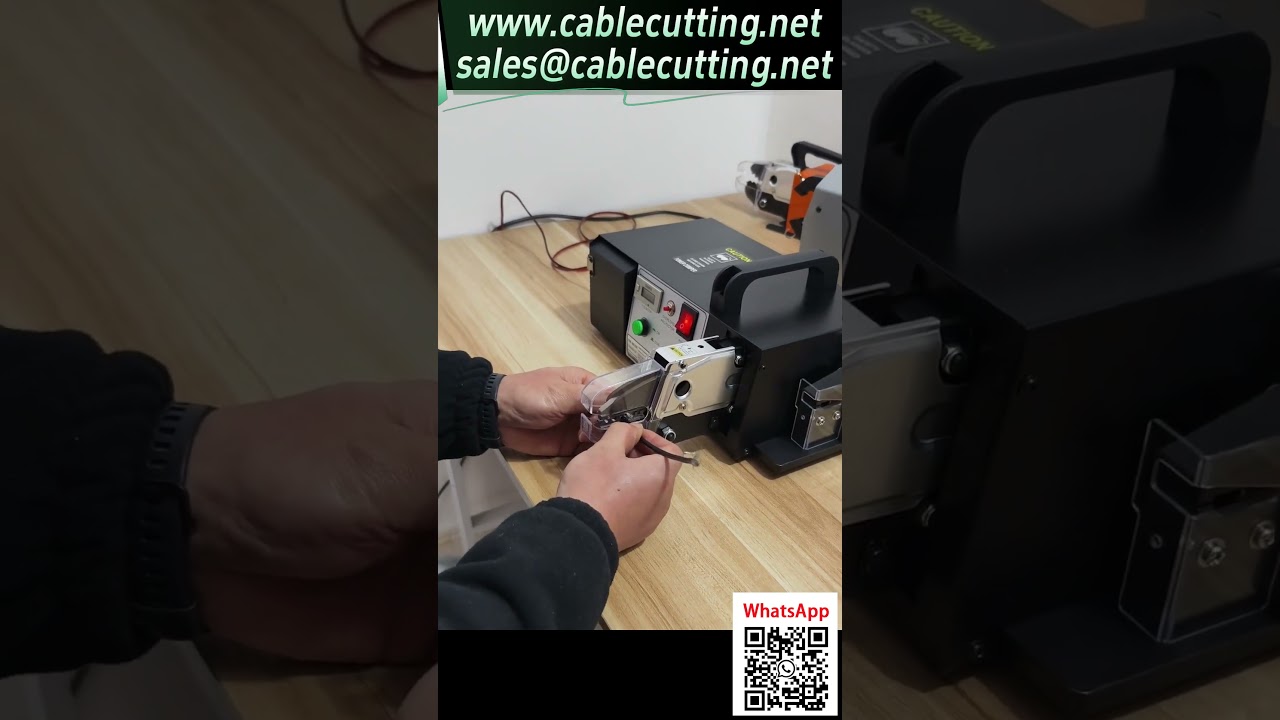 Machine de sertissage électrique OT6 – Test d’efficacité des cosses