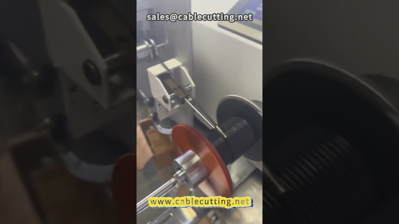 Machine de bobinage de précision automatique 47 mètres - Traitement de faisceaux de câbles | Bobineuse automatique