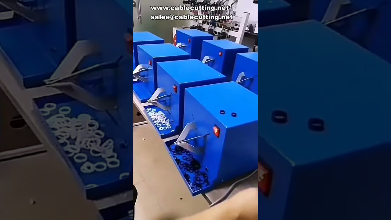 Machine d'expansion automatique de joints toriques - Pour liage de fils et étanchéité de joints caoutchouc