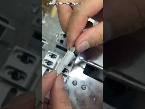 Machine de distribution de colle USB et de poussée de coque #usine #machine #diy