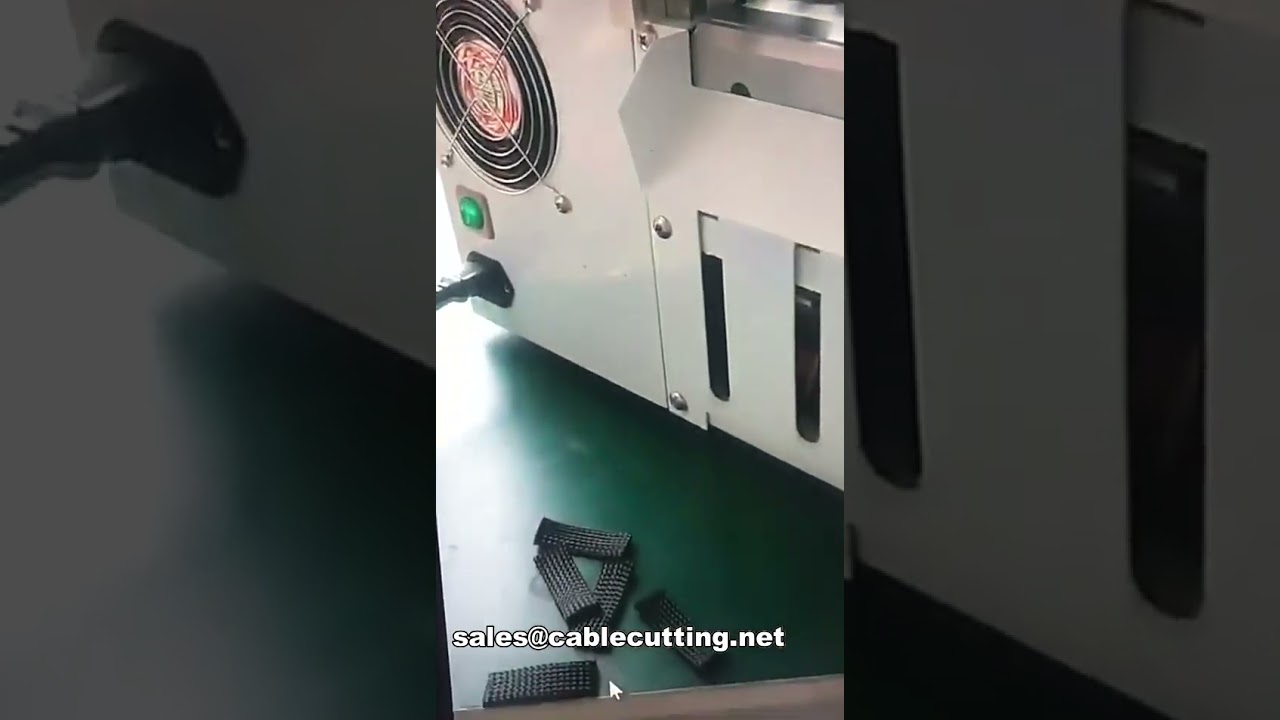 WPM-100 : Machine de coupe automatique pour gaines caoutchouc et plastique, tubes, courroies et câbles