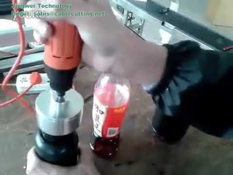 Machine à Capsuler Manuelle Électrique Portable pour Bouchons Plastiques - Petit Format