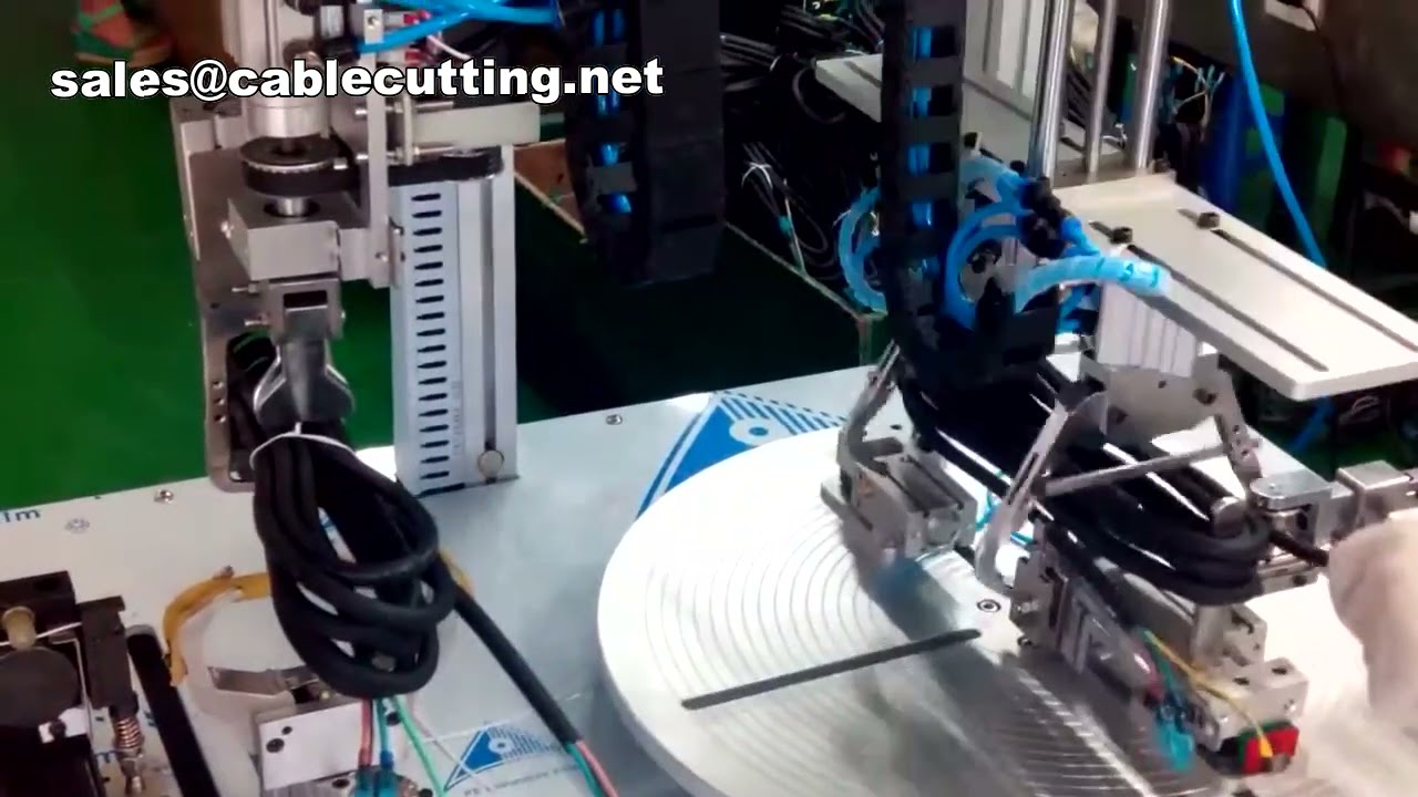 Machine d'enroulement et de ligature de câbles : efficacité industrielle