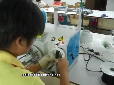 Machine à attacher les câbles automatique - Haute vitesse pour cordons d'alimentation, câbles HDMI - Fabrication Chine
