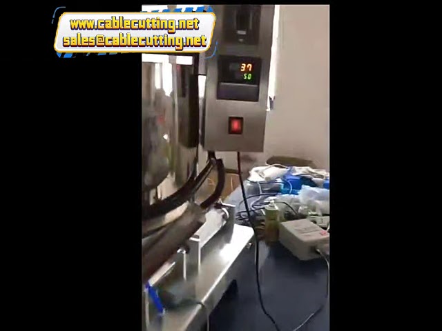 Machine de remplissage chauffante pneumatique G1W1 pour beurre corporel, pâtes épaisses et sauces avec mélangeur intégré
