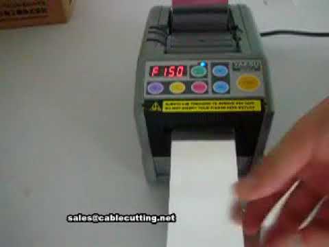 Distributeur coupe-ruban aluminium automatique – Coupe précise et rapide