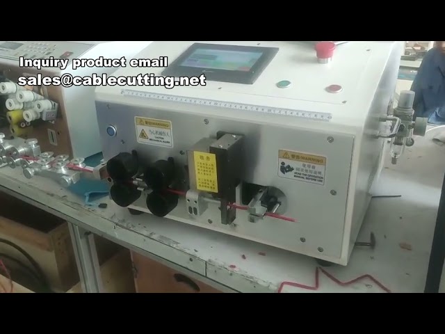 Machine à cintrer, couper et dénuder les fils - Automatique et performante