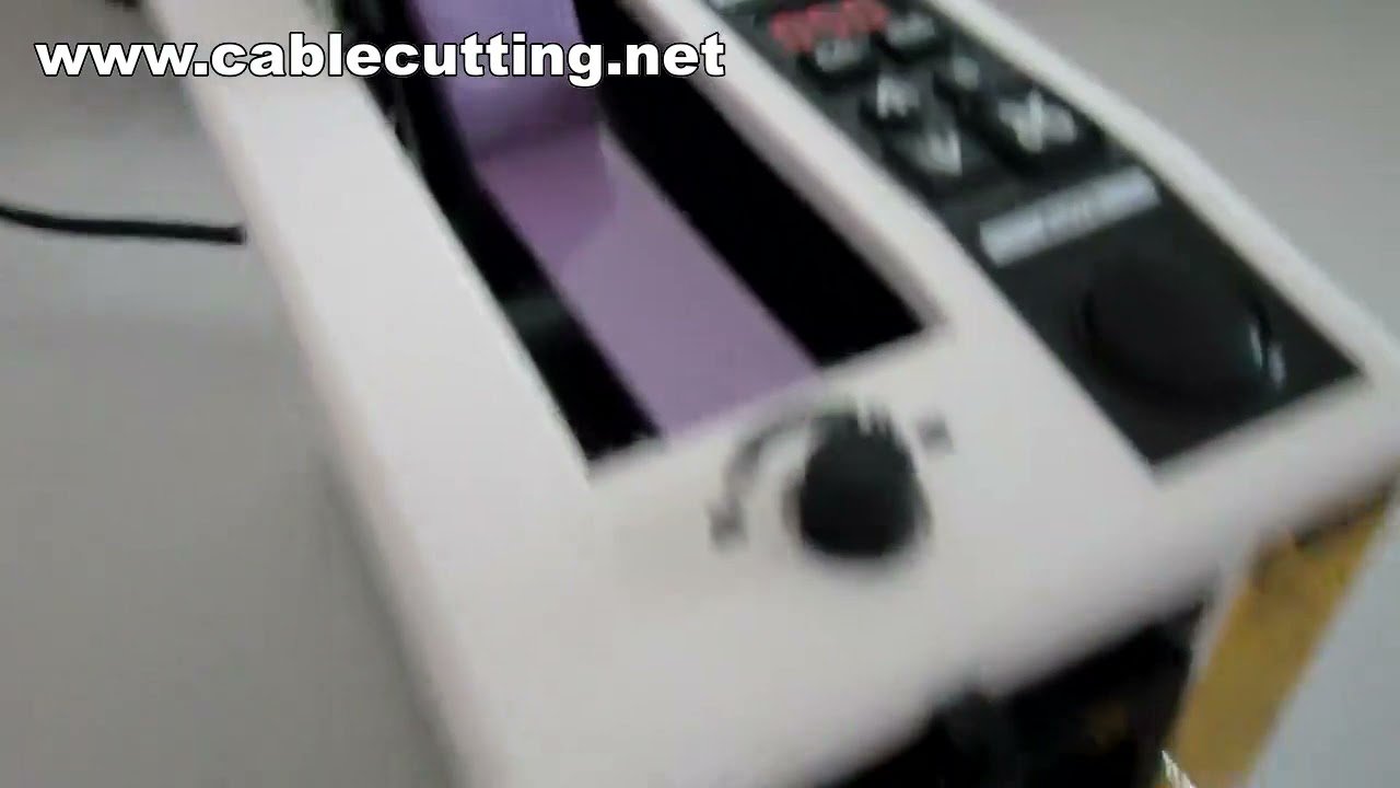 Machine de découpe de ruban de masquage | Distributeur électronique avec lames de coupe