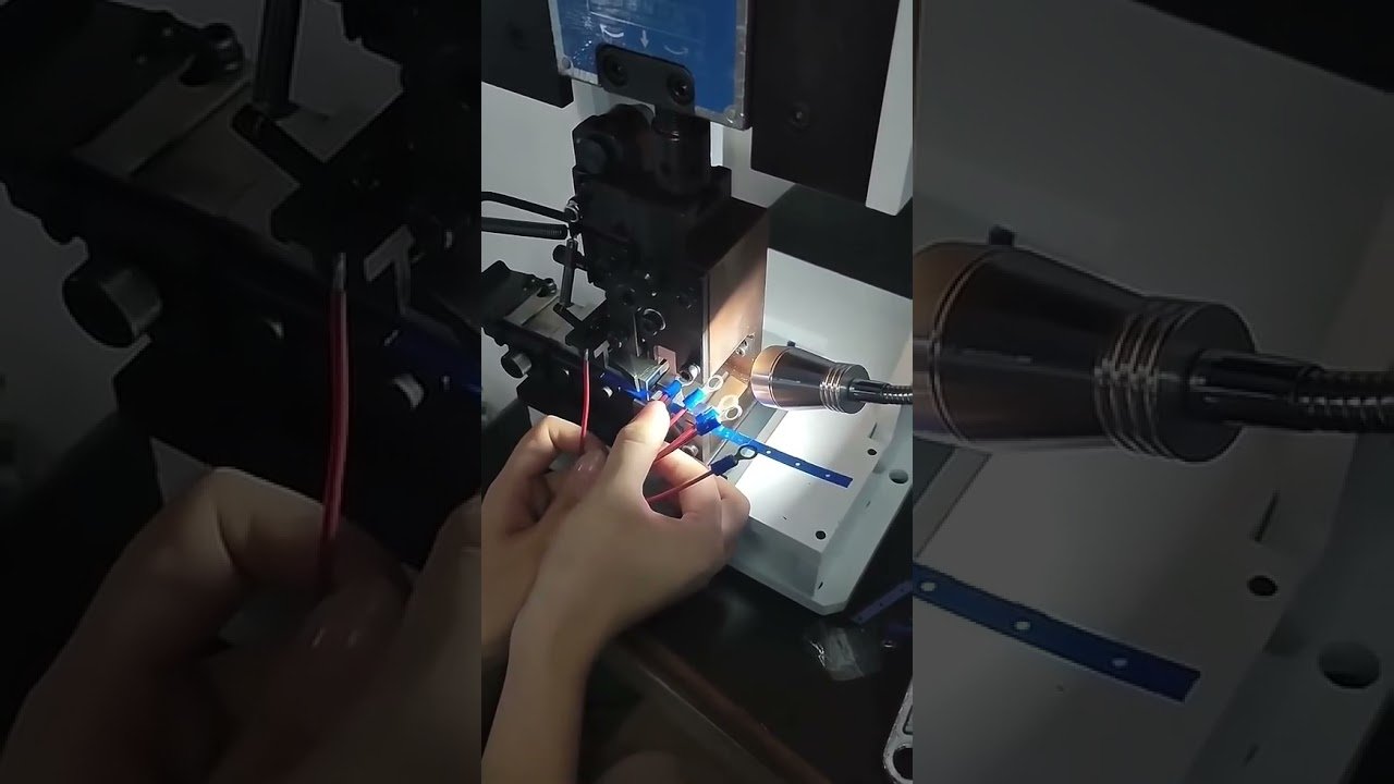 Machine de sertissage de bornes 2T | Sertisseuse pour fils pré-isolés #machine