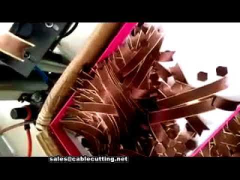 Découpe en queue d'aronde par machine à ultrasons pour ruban