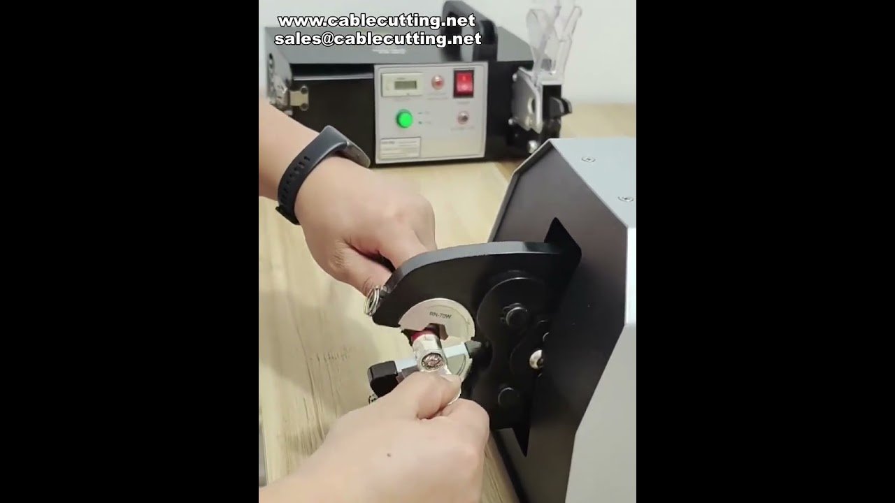 Machine à sertir pneumatique puissante JY 500A pour fils jusqu'à 300 mm²
