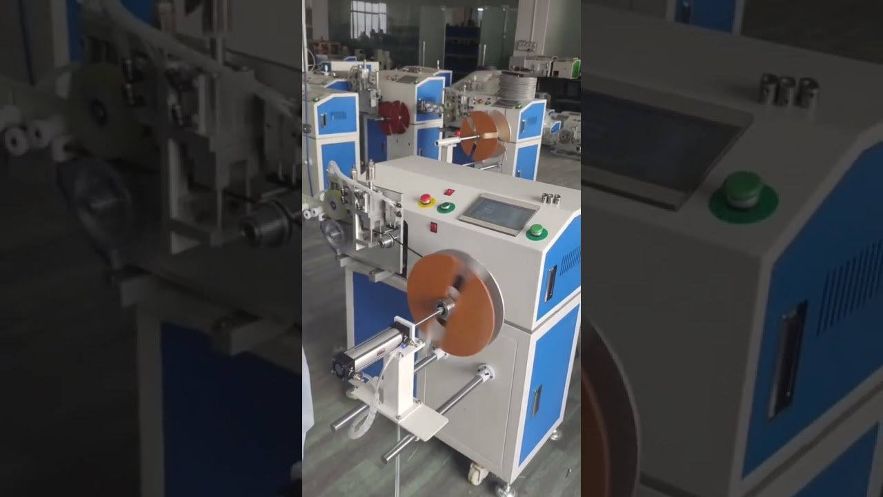 Machine automatique au sol : comptage, traversée, coupe et bobinage de fil (Ø 1 à 16 mm)