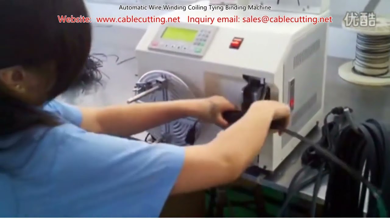 Machine Automatique de Bobinage, Enroulage et Ligature de Fils