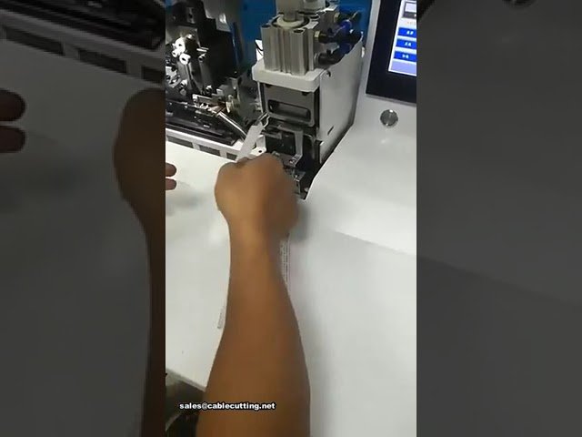 Machine de dénudage et de sertissage de câbles multicœur super silencieuse – Fabricant