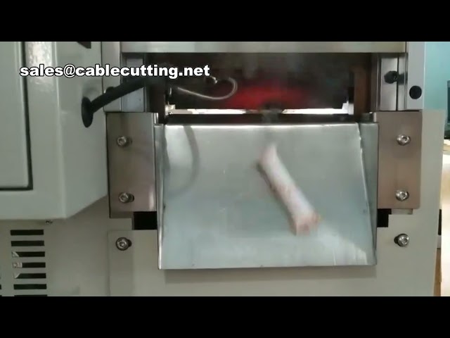 Machine de tissage et découpe thermique automatique pour corde nylon et ruban