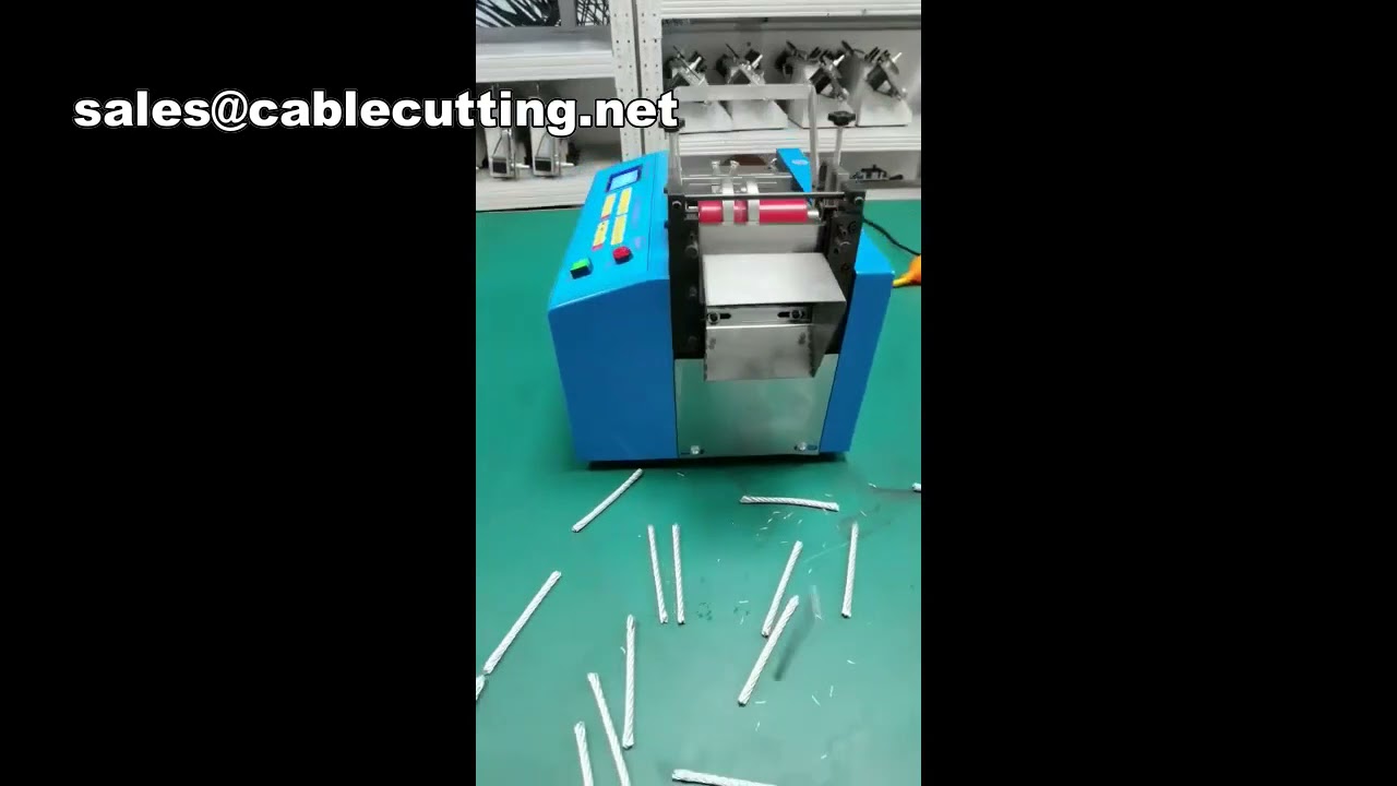 Machine de coupe de fil et de câble | Découpe industrielle automatique de précision