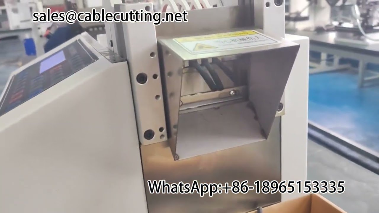 Machine de coupe de gaines thermorétractables - Précision et automatisation