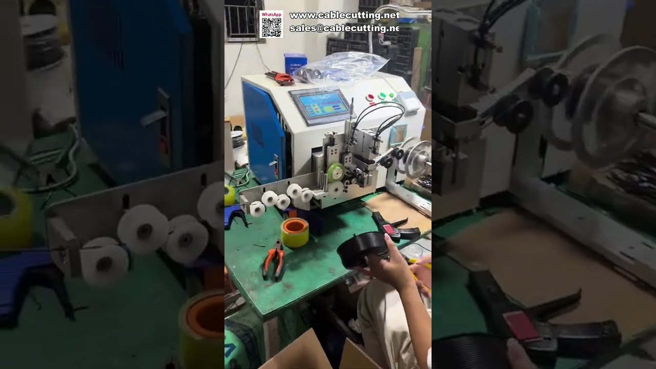 Machine automatique de comptage, stratification et bobinage de mètres
