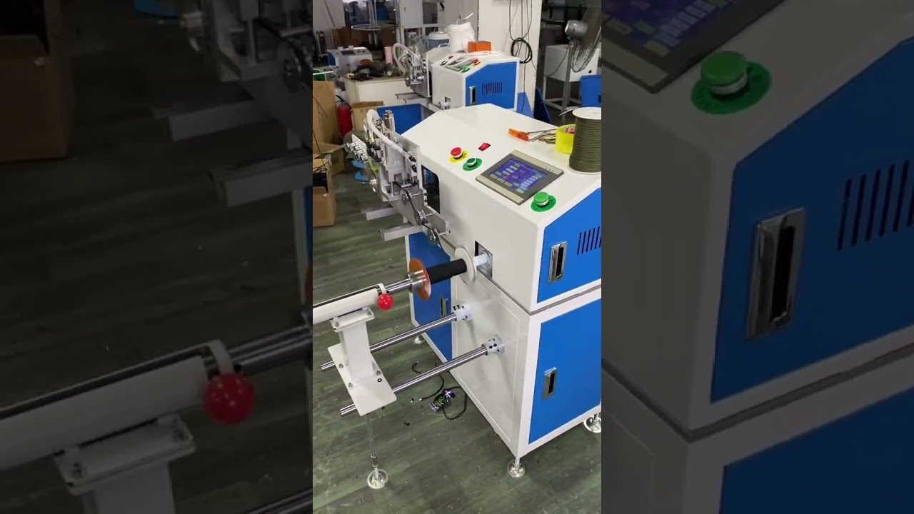 Enroulement précis et rapide des cordes de parachute et de sécurité – Machine automatisée