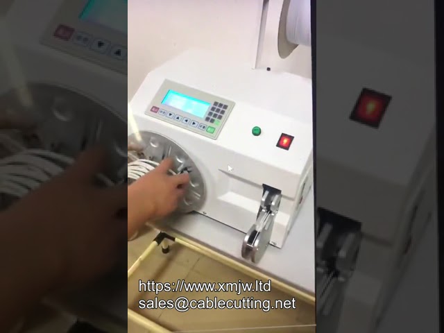 Machine à lier et bobiner les câbles automatique WPM 90 - Attache torsadée performante