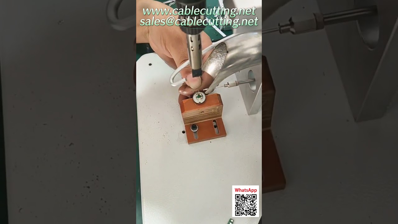 Machine à souder automatique pour fil émaillé : plus de pré-étamage nécessaire !