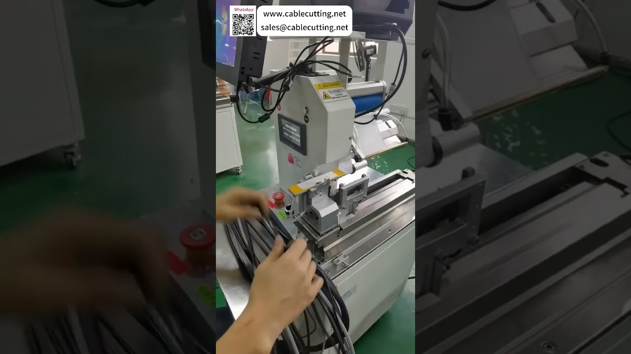 Machine d'étiquetage pliée automatique avec impression intégrée : accélérez votre production de faisceaux de câbles