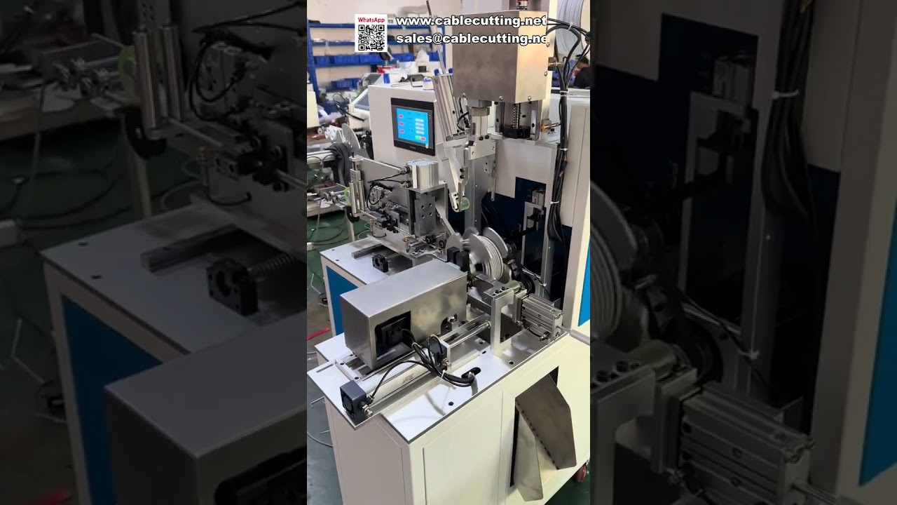 Machine à enrouler et lier automatiquement les fils - Opération mains libres