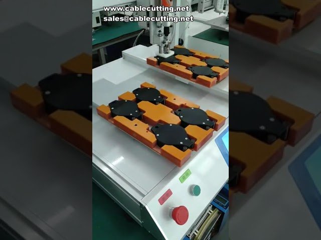 Machine à verrouiller automatique des écrous - Alimentation et verrouillage automatiques
