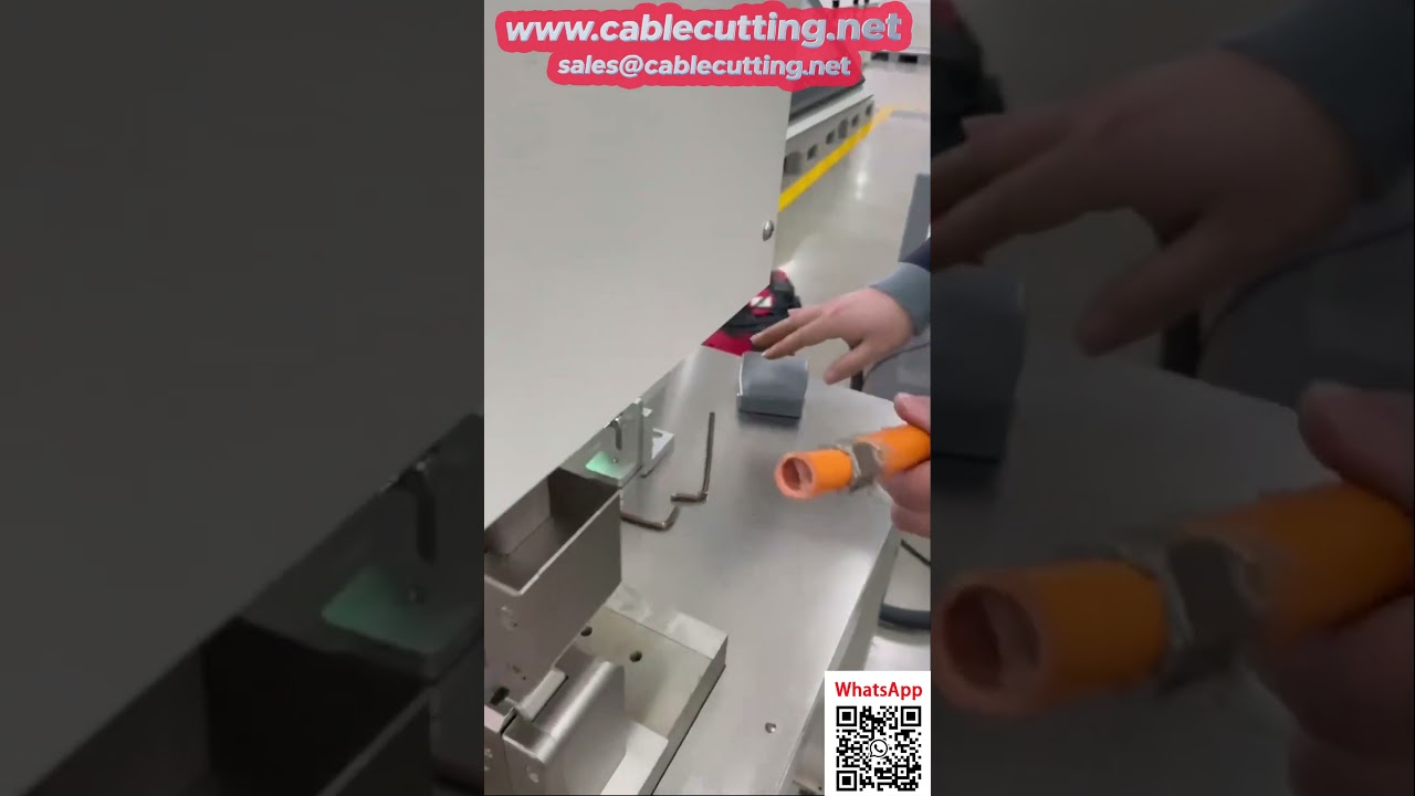 Machine à sertir les bornes à servomoteur de haute précision