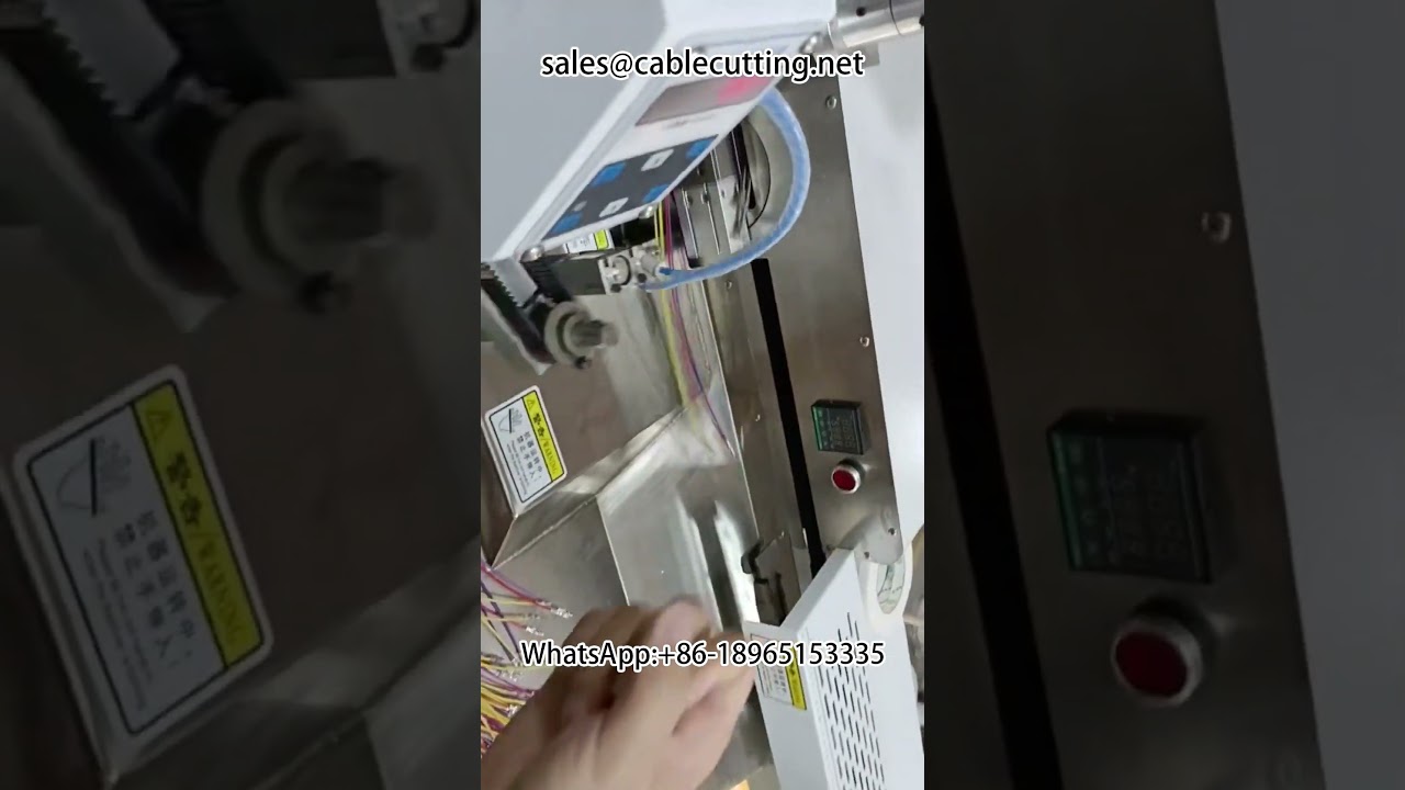 Machine de sertissage multifonctionnelle à cinq fils et double tête | Dénudeur avec étamage arrière