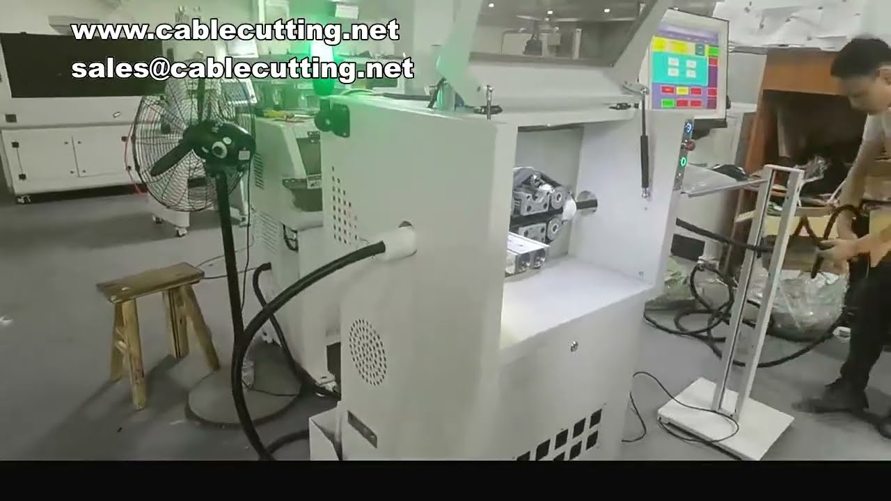 Machine de coupe automatique pour soufflets de pompe à huile, tuyaux en plastique ondulé et instruments – Découpeuse de précision