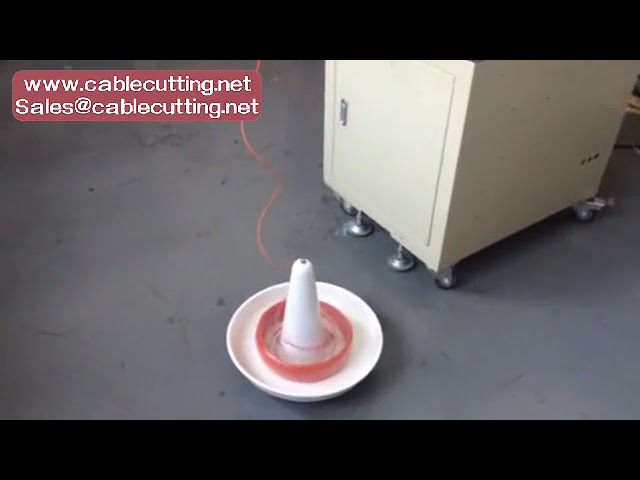 Petit dévidoir de fil électrique WF01S pour machine à dénuder automatique - Alimentation précise en câbles