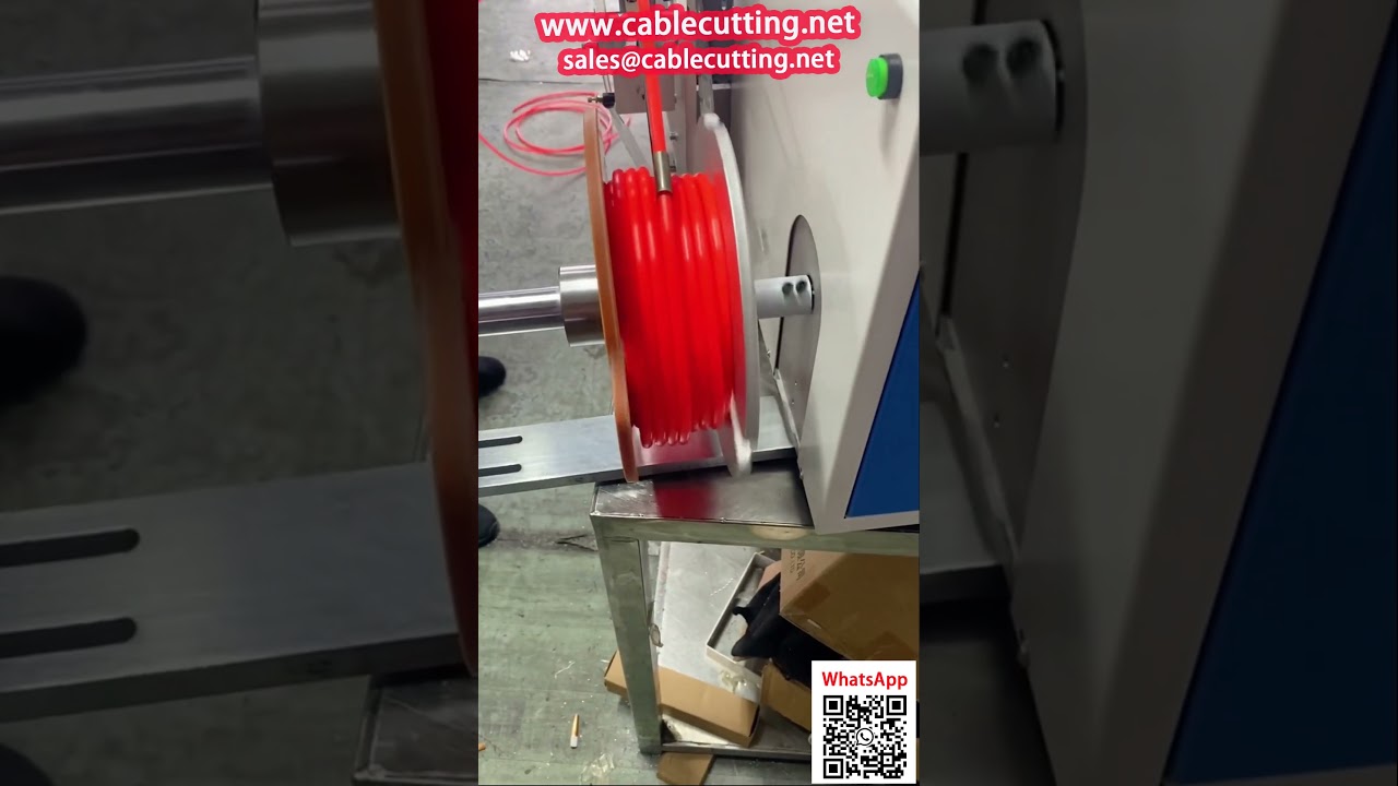 Machine tout-en-un pour tubes PE : comptage, empilage, bobinage, découpe