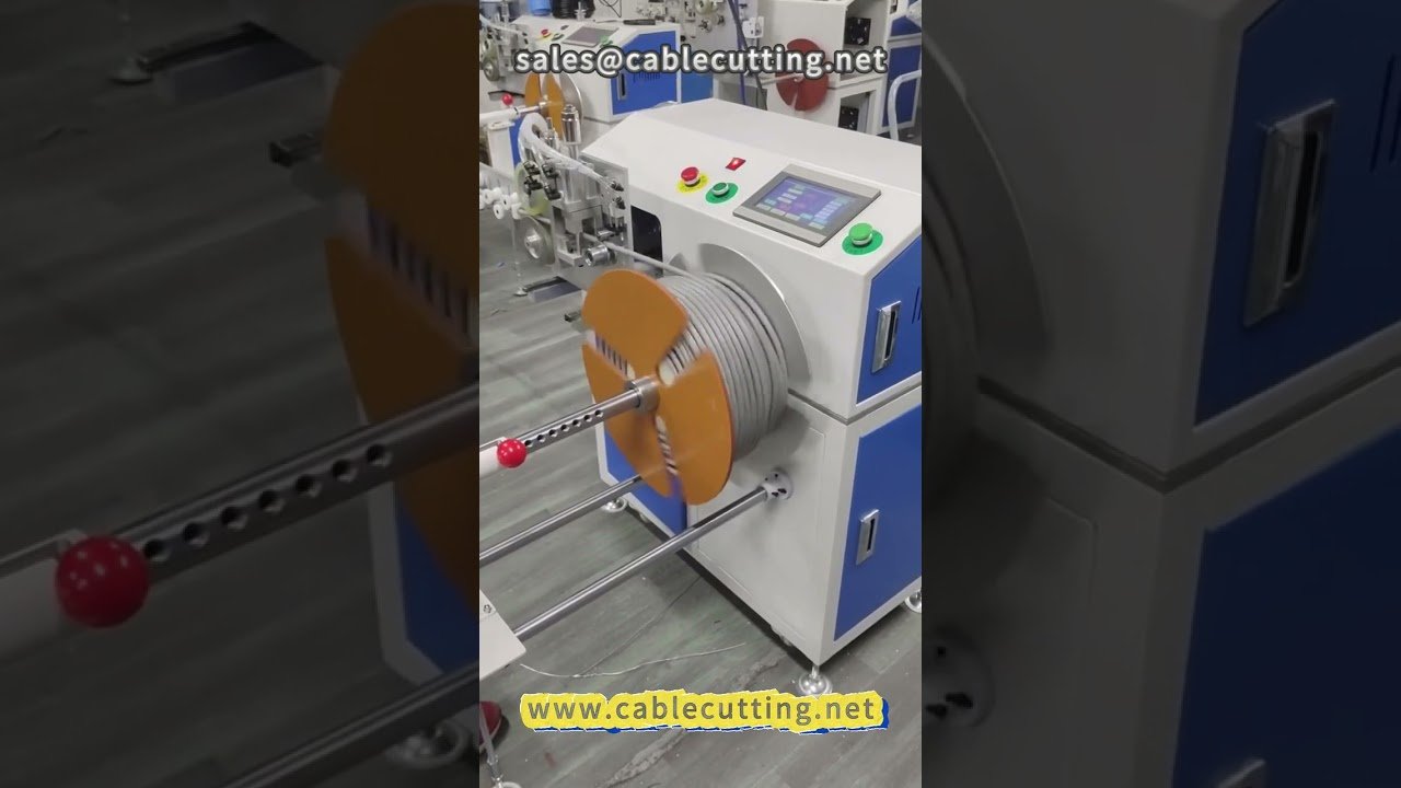 Machine de bobinage et tri par métrage pour fils et câbles | Solution de bobinage industriel