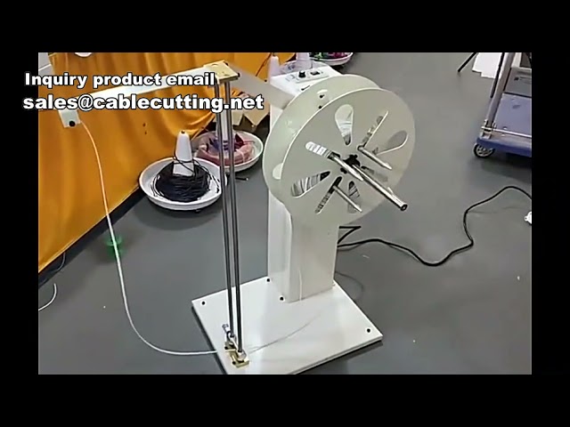 Pré-dévidoir de Câble Électrique Autonome | Machine de Pré-dévidage pour Automatisation d'Usine