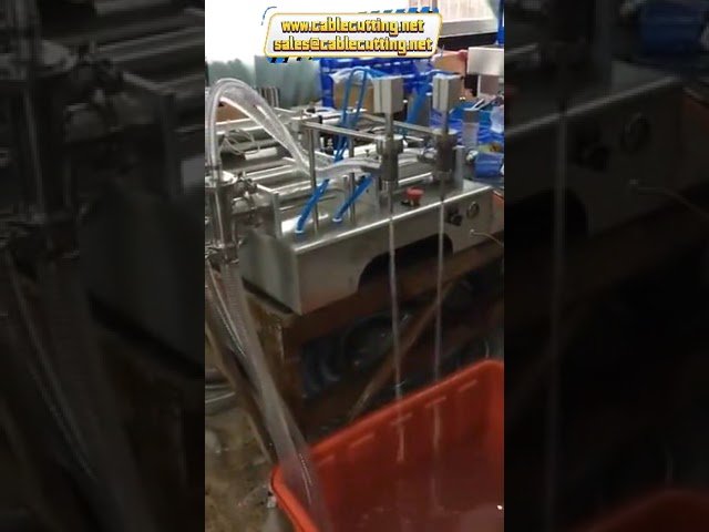 Machine de remplissage manuelle haute précision pour bouteilles 100-1000 ml