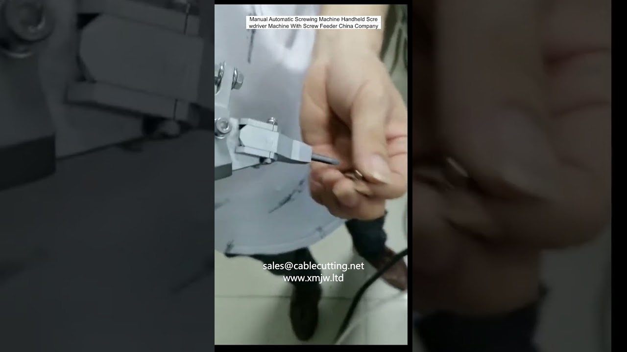 Visseuse Manuelle Automatique avec Alimentateur de Vis - Machine Industrielle pour Chaîne de Montage